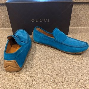 Gucci Men’s Suede Loafers